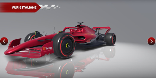 f1方程式赛车模拟器赛车